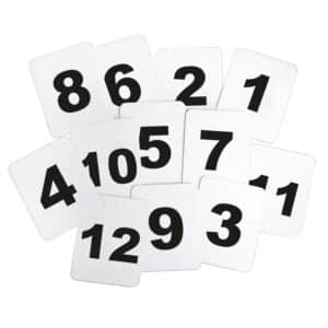 Numéro d'obstacle en aluminium