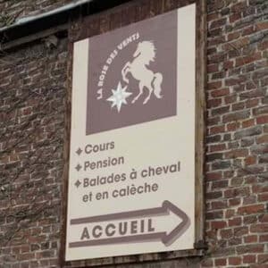 Panneau publicitaire d'entrée à personnaliser