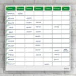 Planning de soins