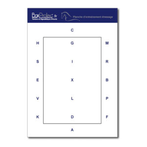 Planche d'entrainement et dressage effaçable