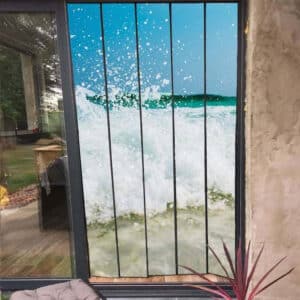 Moustiquaire de porte à personnaliser 125 cm de large
