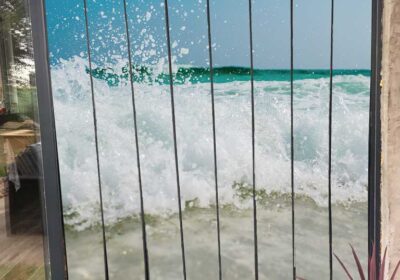 Moustiquaire de porte personnalisable - 200 cm