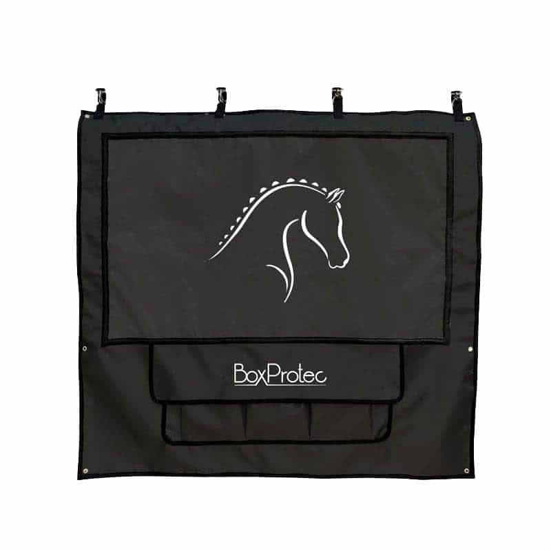 Tenture de box PRO 1 BoxProtec noir et noir