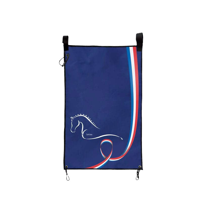 Tenture de porte de box - bleu marine