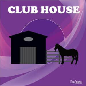 Panneau "Club House" - Violet