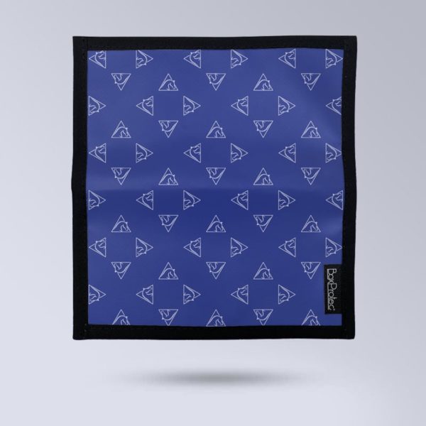 BOXPROTEC Porte chéquier personnalisable - Motif bleu