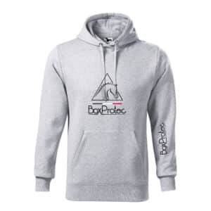 Sweat à capuche BoxProtec - Homme - Gris