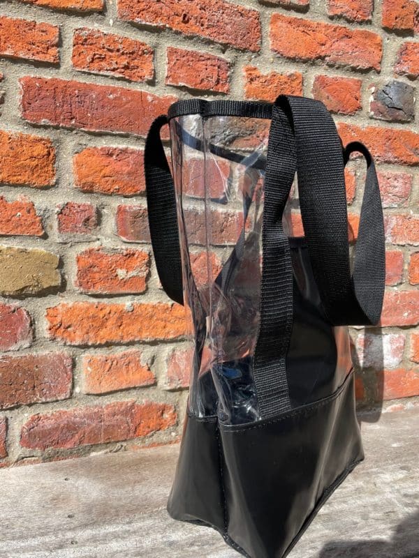 sac transparent summer bag de profil