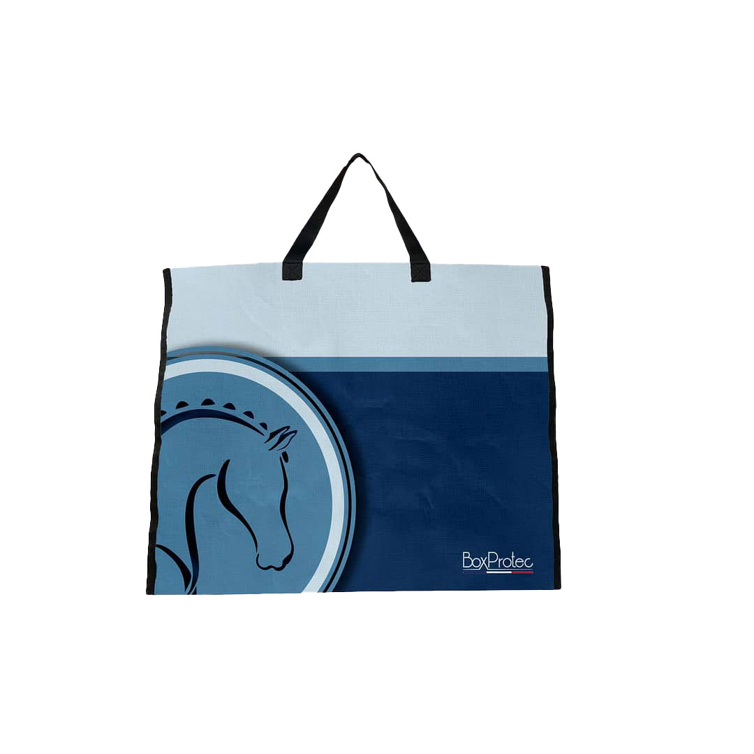Sac à tapis – Collection Bénédicte - bleu