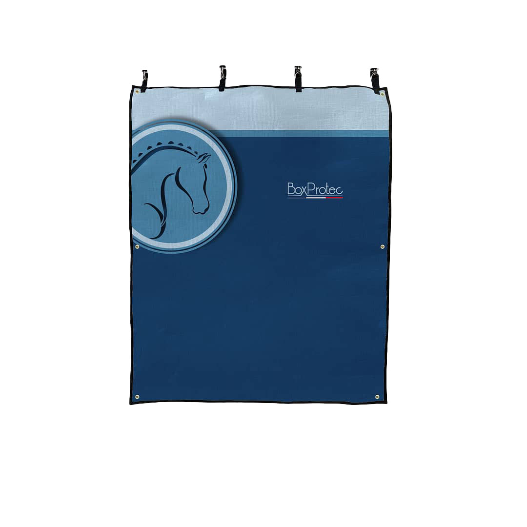 Tenture de box grand format – Collection Bénédicte - bleu