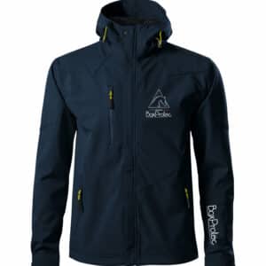 Blouson Softshell BoxProtec - Homme - Bleu Marine