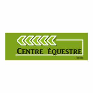 Flèche "Centre Équestre" - vert - gauche